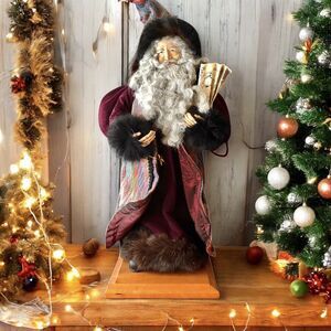 Vtg Lynn Haney Collection 1994 Wizard Santa Claus 159 Magic Spell Sorcerer ￼